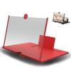 Screen Magnifier for Smartphone, 3D HD Mobile Phone Screen Amplifier, with Foldable Stand, Anti-Blue Ray Eye Protection, Suitable for All Smartphones