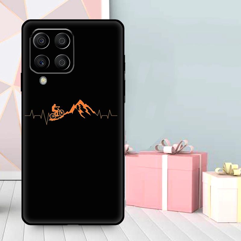 Cycling Bicycle Cycle Funny Case For Samsung Galaxy M06 M11 M31 M14 M34 M54 M12 M32 M52 M15 M13 M16 M36 M56 M53 M35 M55