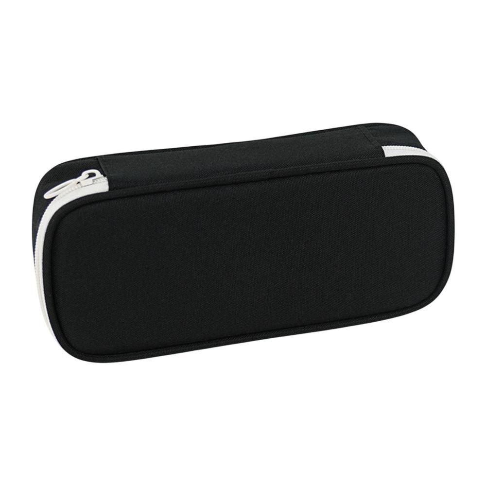 Oxford Cloth Minimalist Pen Bag Zippered Stationery Organizer Back-To-School Season