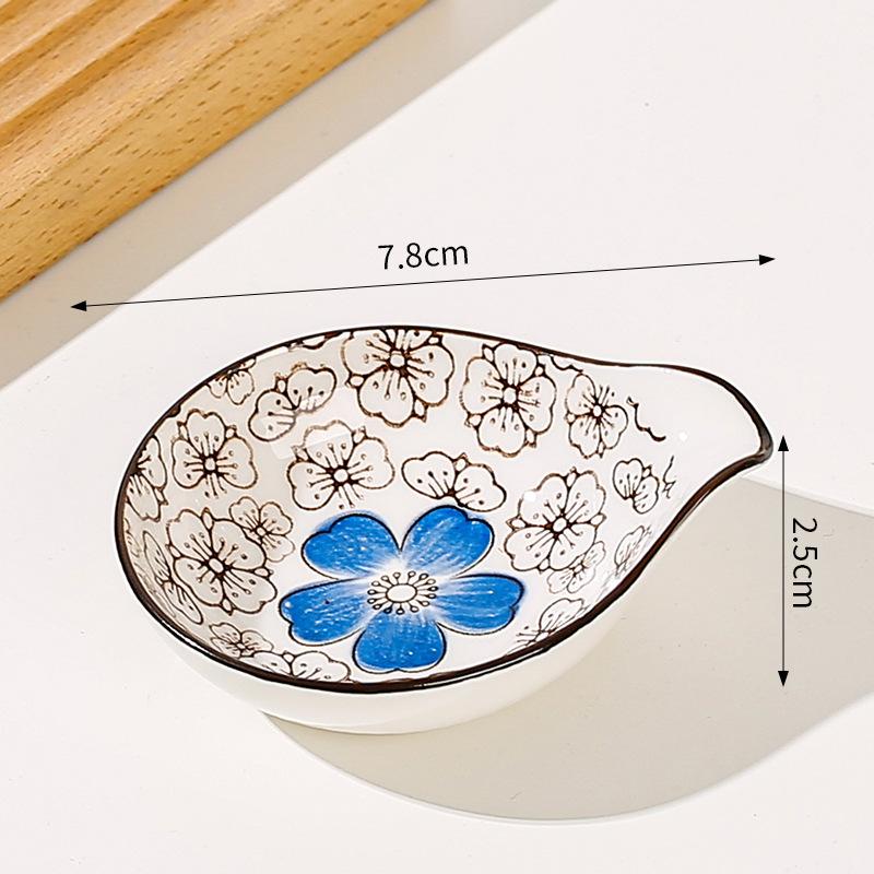 Японские мини-керамические тарелки для барбекю, соусов для макания, сашими, суши, соевого соуса, домашние настольные тарелки для закусок, фруктов, десертов