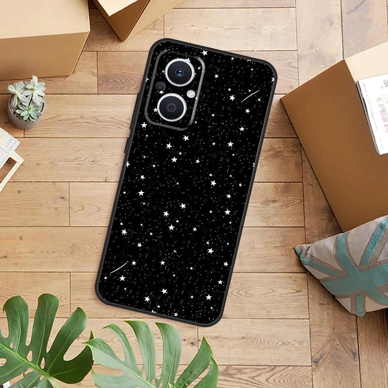 Stars Space Palm Trees Phone Case For OPPO Reno 14 13 12 11 F 10 Pro 8T 7 8 Lite OPPO Find X8 X6 X5 X9 Pro Cover