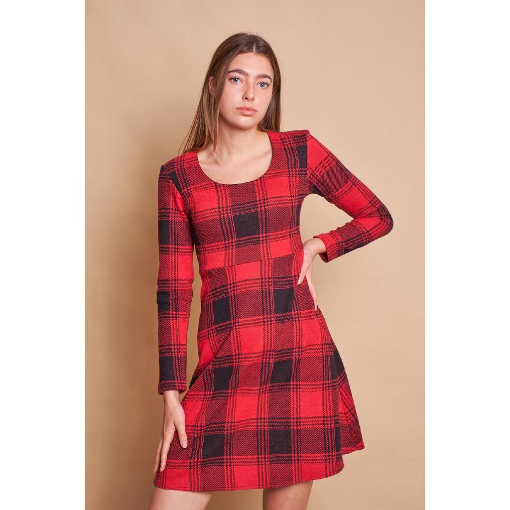 Зимняя юбка с рисунком, платье из гибкой ткани Kilos из шерсти, черная диагональ