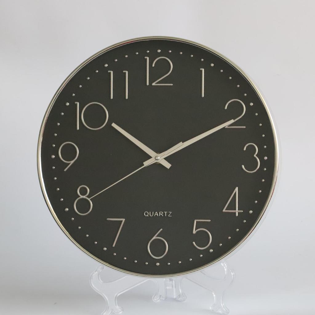 20CM Silent 3D Nordic Style Wall Clock for Living Room