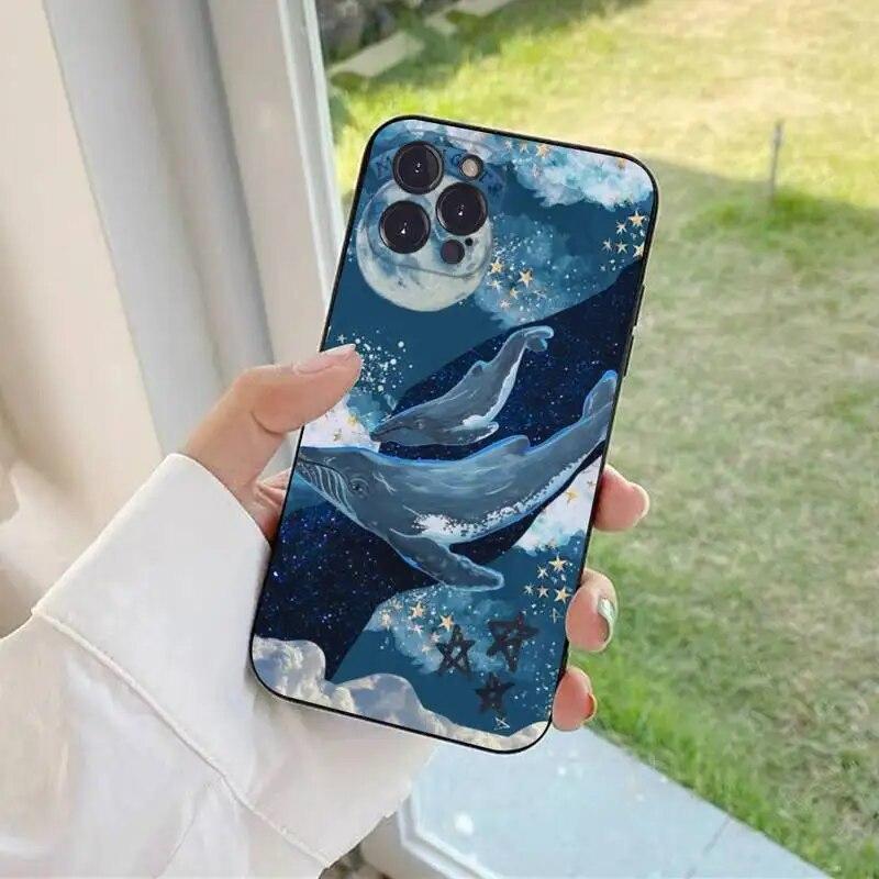 Чехол для телефона с изображением кита для iPhone Samsung Galaxy Redmi Xiaomi Oppo OnePlus Note SA 7 8 9 10 11 12 13 14 20 21 22 23 53 54 Pro Max Plus Ultra TPU Soft