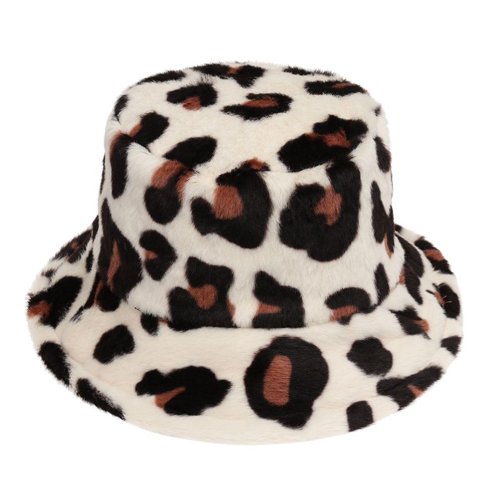 Новая Мода Многоцветная Радужная Повседневная Мягкая Теплая Панама Шляпы Клош Искусственный Мех Шапка Рыбака