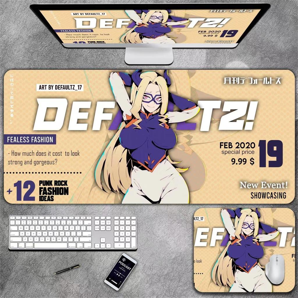 Коврик для клавиатуры и мыши в стиле аниме для девочек, подходящий для киберспорта, офиса и настольного использования.