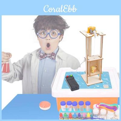 Лифт Технология Подъемник Сделай Сам Изобретение Научный Эксперимент STEM Образование Игрушка Деревянный Материал