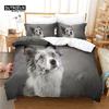 3pcs Duvet Cover Set, Beautiful Puppy Dog Bedding Set, Soft Comfortable Breathable Duvet Cover, For Bedroom Guest Room Decor