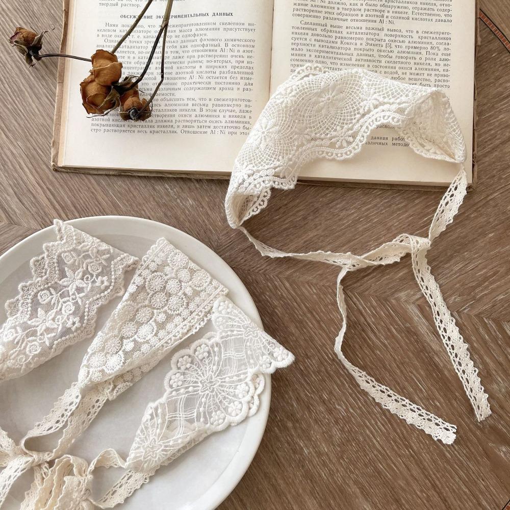 Белая кружевная повязка на голову для младенца, цветочная повязка на голову для девочки, повязка на голову для девочки, для детей ясельного возраста