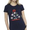 Disney Womens/Ladies Mickey Mouse And Friends Christmas Tree Cotton T-Shirt