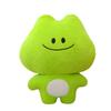 Cartoon Frog Plushie With Short Pile Material For Birthday Gift