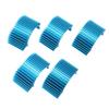 5Pcs Electric Engine Motor Heatsink Aluminium Alloy 36mm Motor Cooling Heat Sink for 540 550