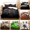 Spider And Animals Bedding Set Microfiber 3D Print Duvet Cover Queen King Size Fashion Design Comforter Cover With Pillowcases