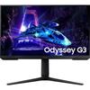 Ecran PC Gamer - SAMSUNG - 24" - FHD - 180Hz - Dalle VA - 1ms - Ajustable En Hauteur - LS24DG300EUXEN