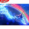 5D Diamond Painting Spring Scenery Full Round Drill Diamond Embroidery Landscape Home Decoration