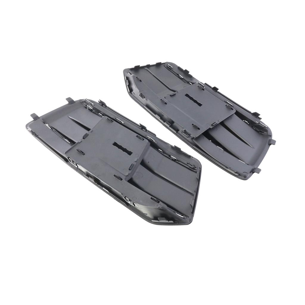 1 пара передних решеток бампера противотуманные фары крышка рамка отделка для Q5 2018 2019 2020 2021 2022 передняя решетка бампер корпус