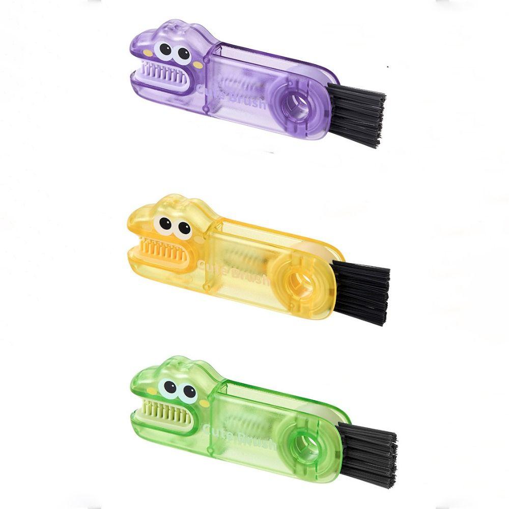 U-shaped Cup Cleaning Brushes Dinosaur Shape Bottle Cap Brush Cup Mouth Brush  Nursing Water Bottle