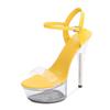 HOKSZVY 190 Series 14.5cm Heel 4.5cm Platform 33-43 Siz Sexy Nightclub Women Sandals with Heel Shoes 8 Color for Fshion PartyLFD