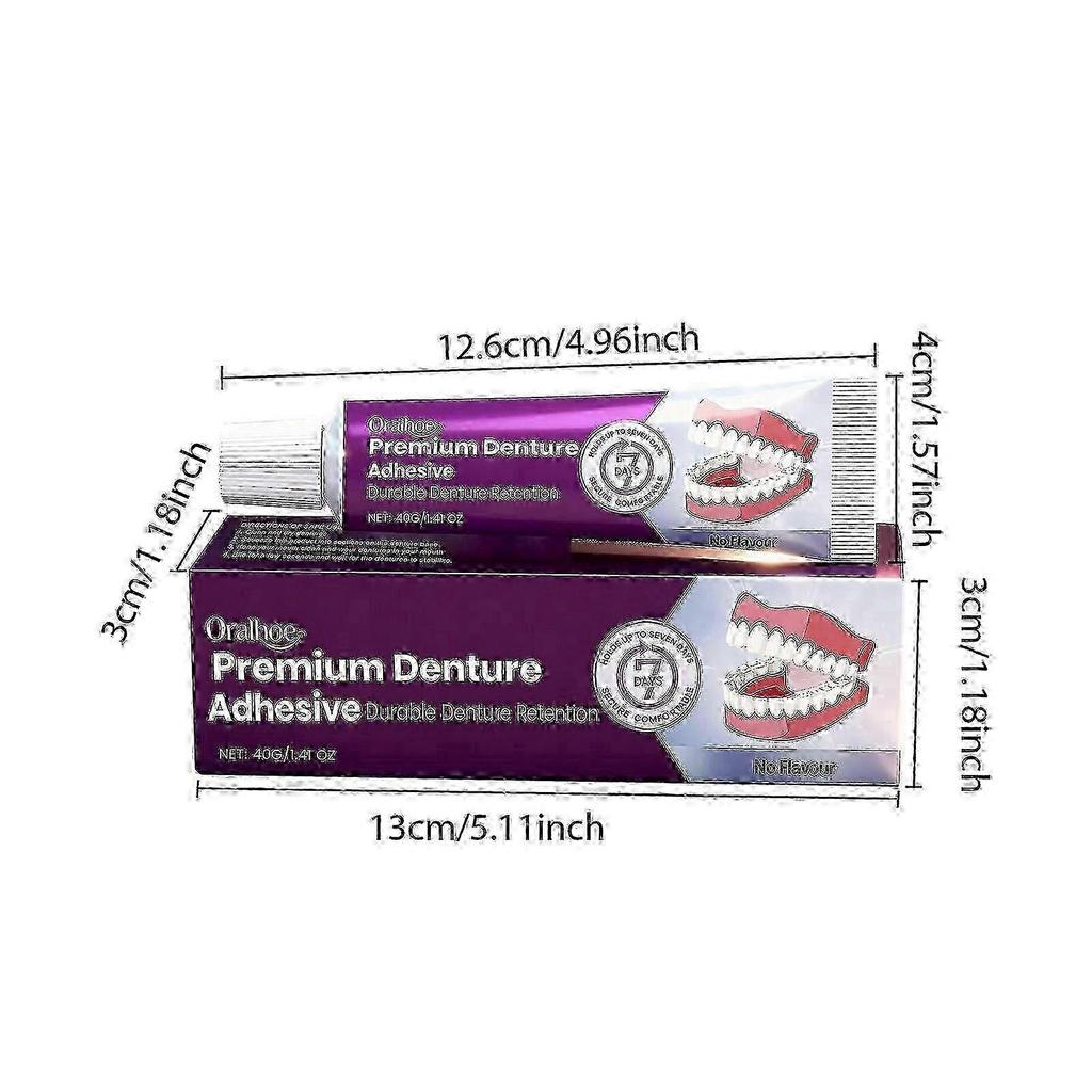 Extra Strong Thermoplastic Adhesive for Dental Use, 1~5x Long-Lasting Hold