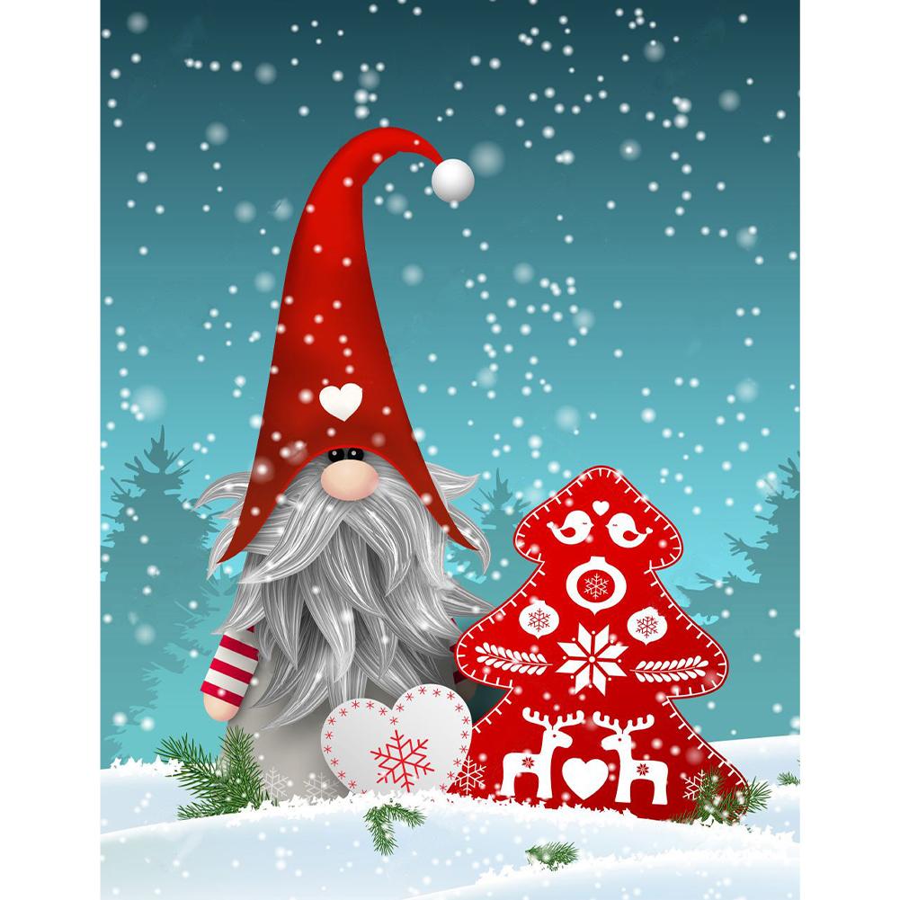 Painting Decorations Christmas Xmas Diamond Dwarf 5d Diy Diamond Art