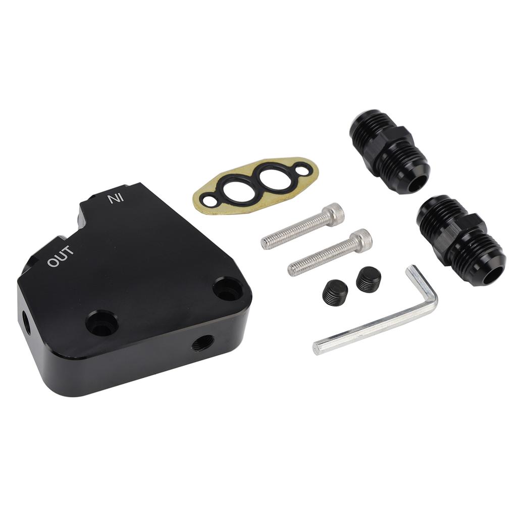 Engine Oil Cooler Adapter Kit For Corvette GM LS LS1 LS2 LS3 LS6 05-19 (5-Pack)