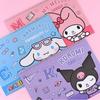 Детский альбом для рисования Sanrio, 130 г, My Melody Pink, 10 шт., случайная доставка, 10 листов, популярные корейские игрушки