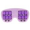 Dual Foot Massager Roller PP Magnetic Bead Promote Blood Circulation Massage Tool for Home Purple