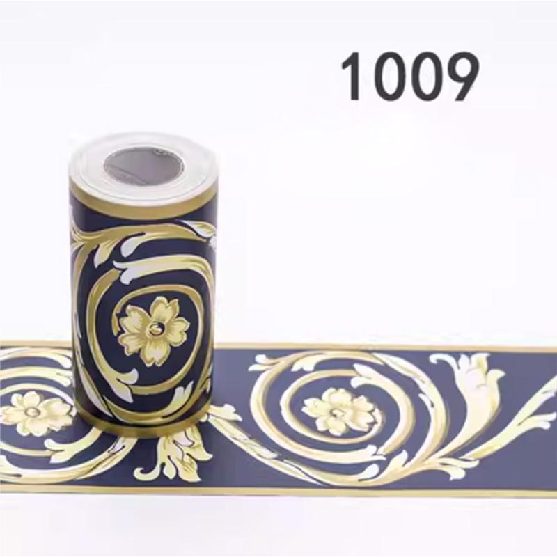 10 м Самоклеящиеся ПВХ Настенные наклейки на линию талии Гостиная Плинтус Обои Кухня Ванная Водонепроницаемая Декоративная наклейка