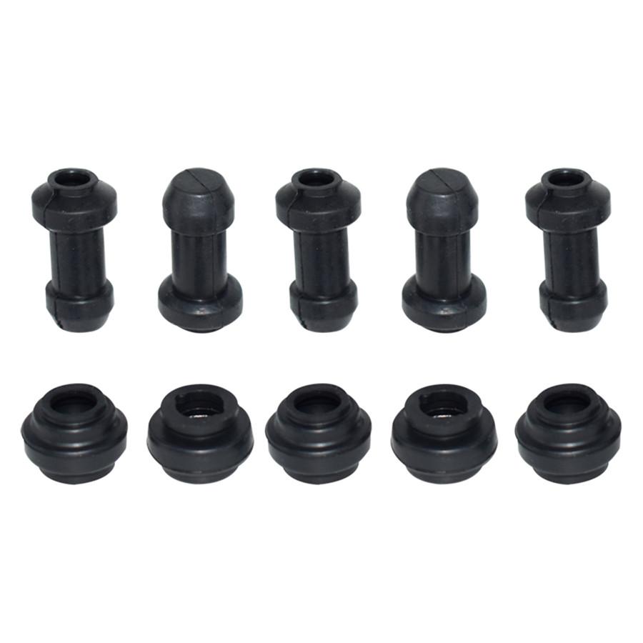 50 комплектов Универсальные мотоциклетные тормозные аксессуары Кронштейн Резиновое кольцо Дисковые тормоза Под Насосом Комплекты пыльников Комплекты пылезащитных колпачков