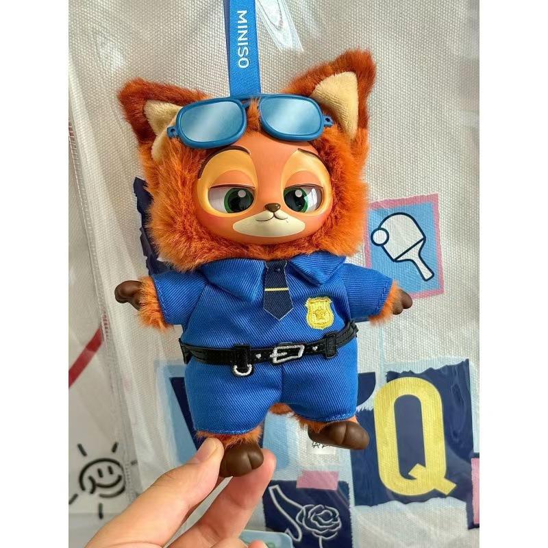 Внутренняя версия серии Zootopia Ника Джуди, сюрприз-бокс, плюшевый кулон и сопутствующие товары