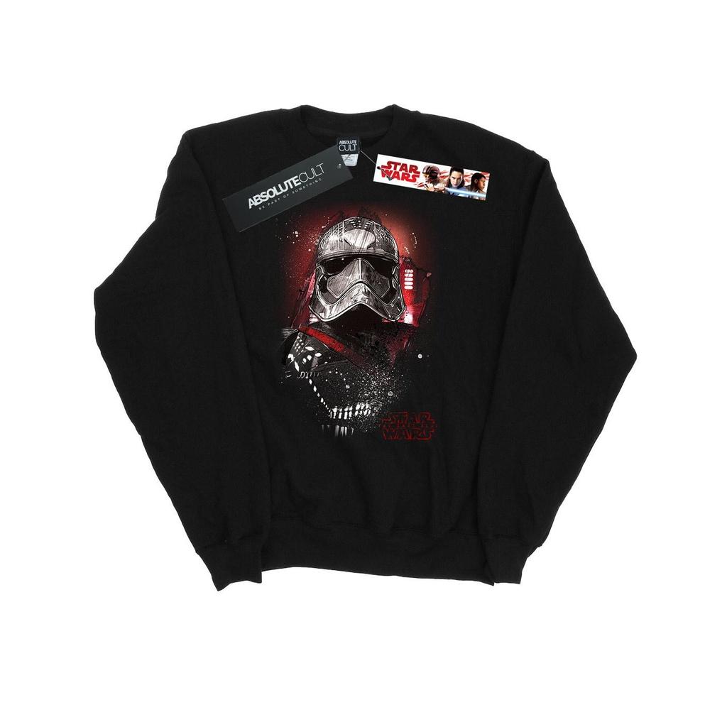 Star Wars Mens The Last Jedi Captain Phasma Brushed Sweatshirt