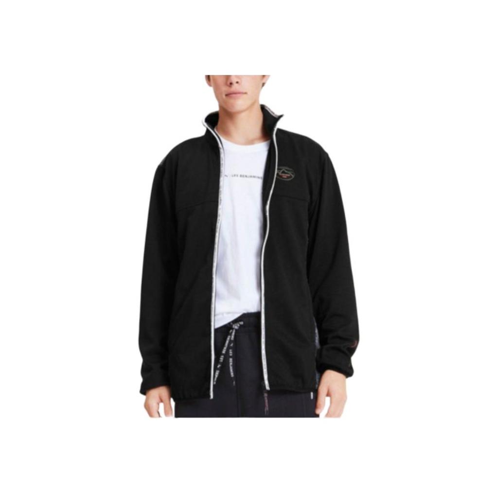 Puma X Les Benjamins High Collar Fitted Jacket Men Jackets Black 595467-01