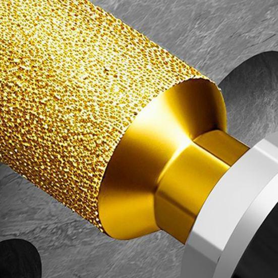 Набор алмазных сверл для плитки с охлаждающим воском для сверления керном, для мрамора, гранита, стекла, бетона, противоскользящий шестигранный хвостовик, инструмент для сверления плитки