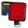 12V Waterproof Led Work Light Bar Square Spotlight 48W Work Light Headlight for SUV Truck Off Road Night Driving Light
