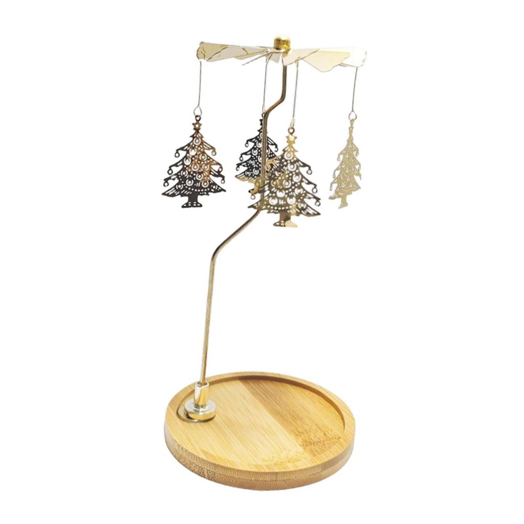 Вращающийся подсвечник для фотографий, украшение для дома, орнамент, подсвечник для чайной свечи для гостиной, камина, дома, свадьбы, рабочего стола