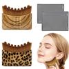 With Storage Box Lymphatic Contour Face Brush Square Shape Contour Face Brush  Skincare Treatment