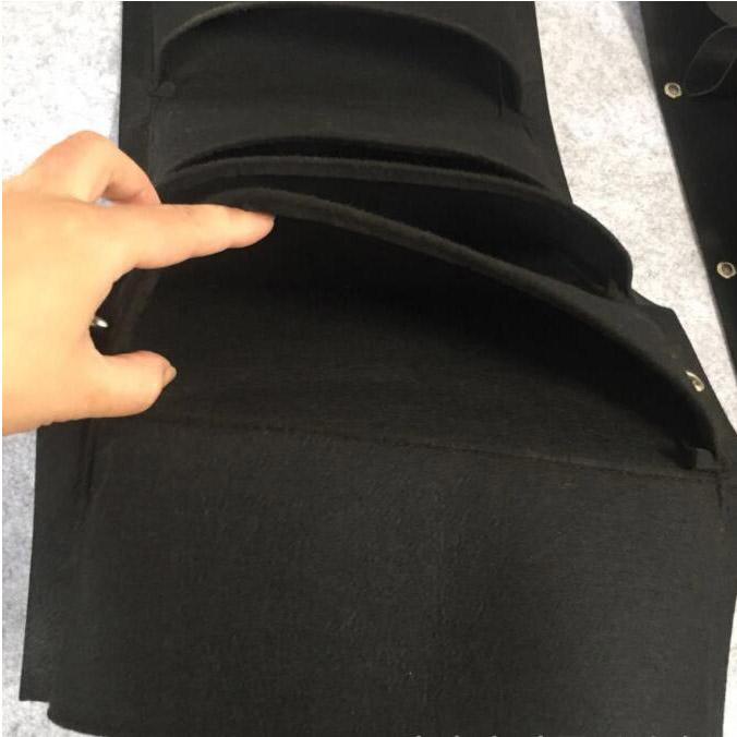 7 карманов, мешки для выращивания растений, горшки для выращивания растений, вертикальные садовые настенные подвесные кашпо для овощей, цветов, тканевые мешки для выращивания растений