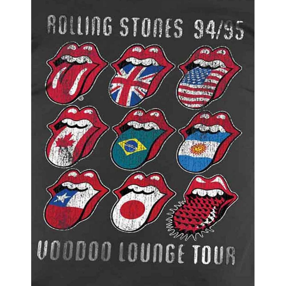 The Rolling Stones Футболка унисекс для взрослых Voodoo Lounge Tongue