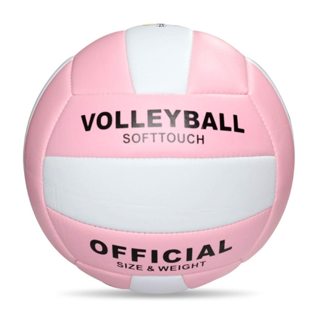 Beach Volleyball Official Size 5 Soft Volleyball Sand Sports PU Ball Volleyball Professional Training Match Game Ball