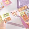 JIAMEI Lost Diary Series Kawaii Korean Fun Cartoon Label Die Cutting Tape DIY Diary Scrapbook Aesthetic Stationery Tape