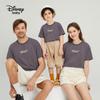 Disney Семейная летняя хлопковая футболка с коротким рукавом