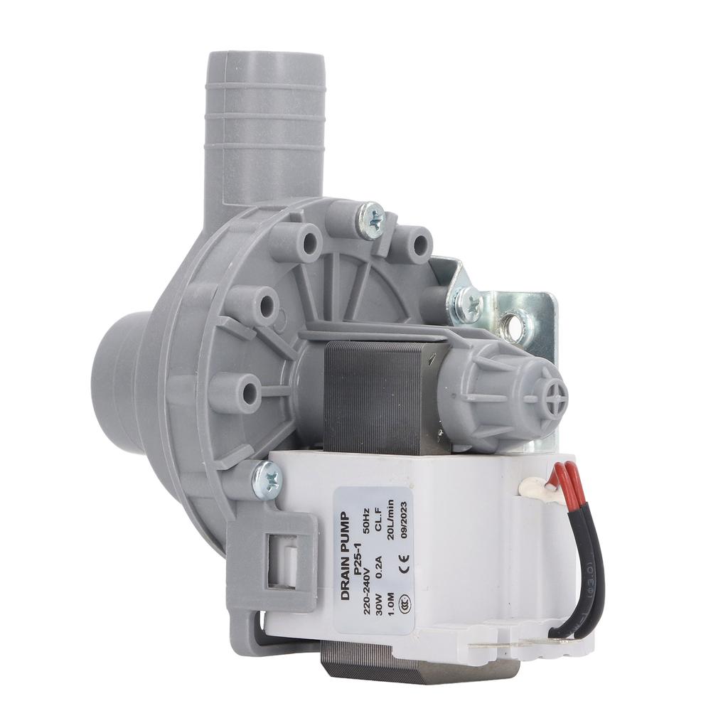 Двигатель сливного насоса стиральной машины 30 Вт 0,2 А 20 л/мин Медная обмотка Мощный Высокоэффективный Насос для стиральной машины