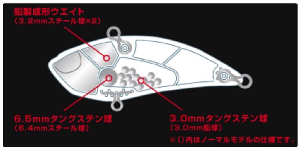 DUO Realis Vibration 68 G Фиксированная тонущая приманка ADA3062 (4477)