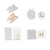 Подставка-лоток Силиконовая форма Бантик Формы для эпоксидной смолы Гипс Бетон Цемент DIY