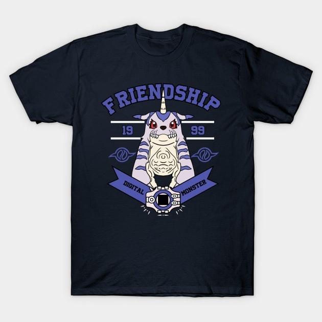 2026 Fashion Digimon Gabumon Evolution Pure Cotton Tshirt for Summer Mens and Womens Casual Short Sleeved Breathable Tshirt
