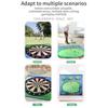 Chippings Golfs & Dart Practice Mat Game Golfs Training Mat with Sticky Ball
