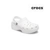 Crocs Женские классические сабо на платформе, белые 206750 100