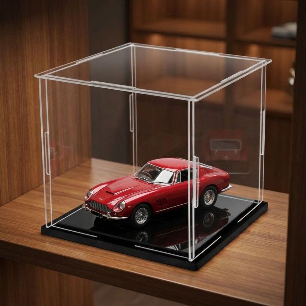 High Clarity Dust-proof Display Box Assemble Anti-Scratch Clear Display Case Sturdy Pressure Resistant