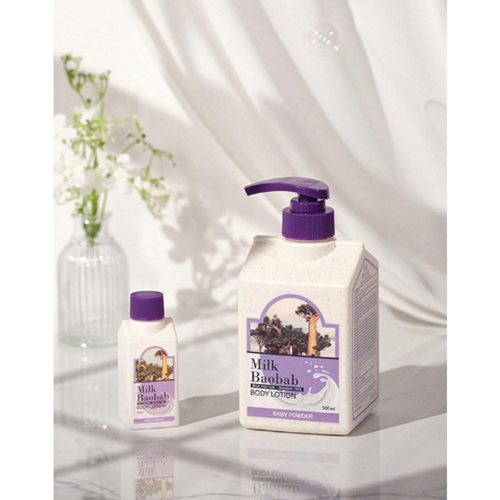 Milk Baobab Лосьон для тела с ароматом детской присыпки, 500 мл, 1 шт.