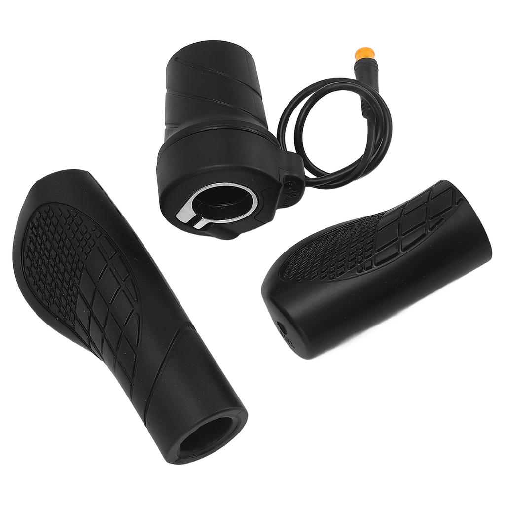 192X Электрический велосипед Полуповоротный дроссель Предотвращает скольжение Резиновый Универсальный Электрический велосипед Полуповоротный